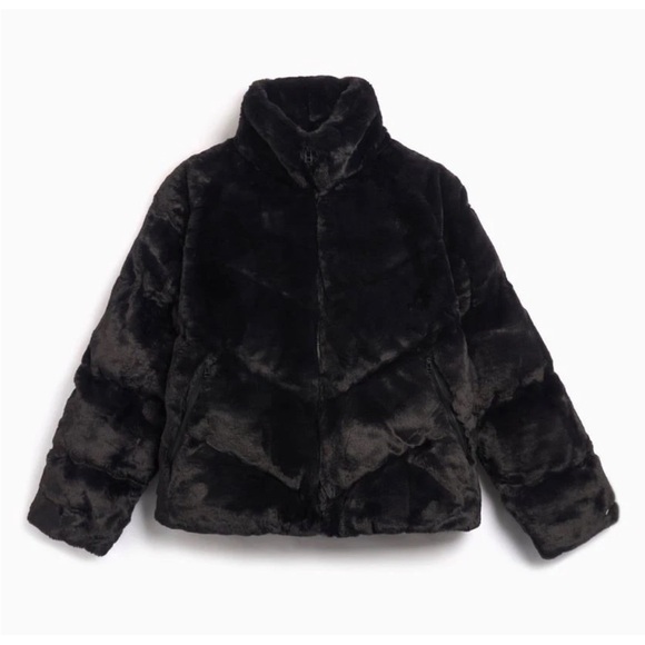 Nike Jackets & Blazers - Nike Windpuffer Therma-FIT Loose Fur Jacket Black FV8005-010 Women's size S